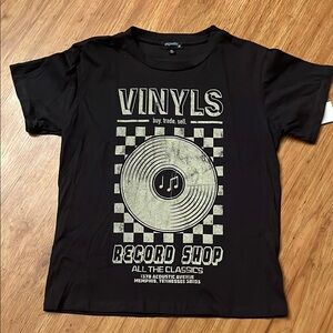 Vinyls Record Shop Graphic Tee